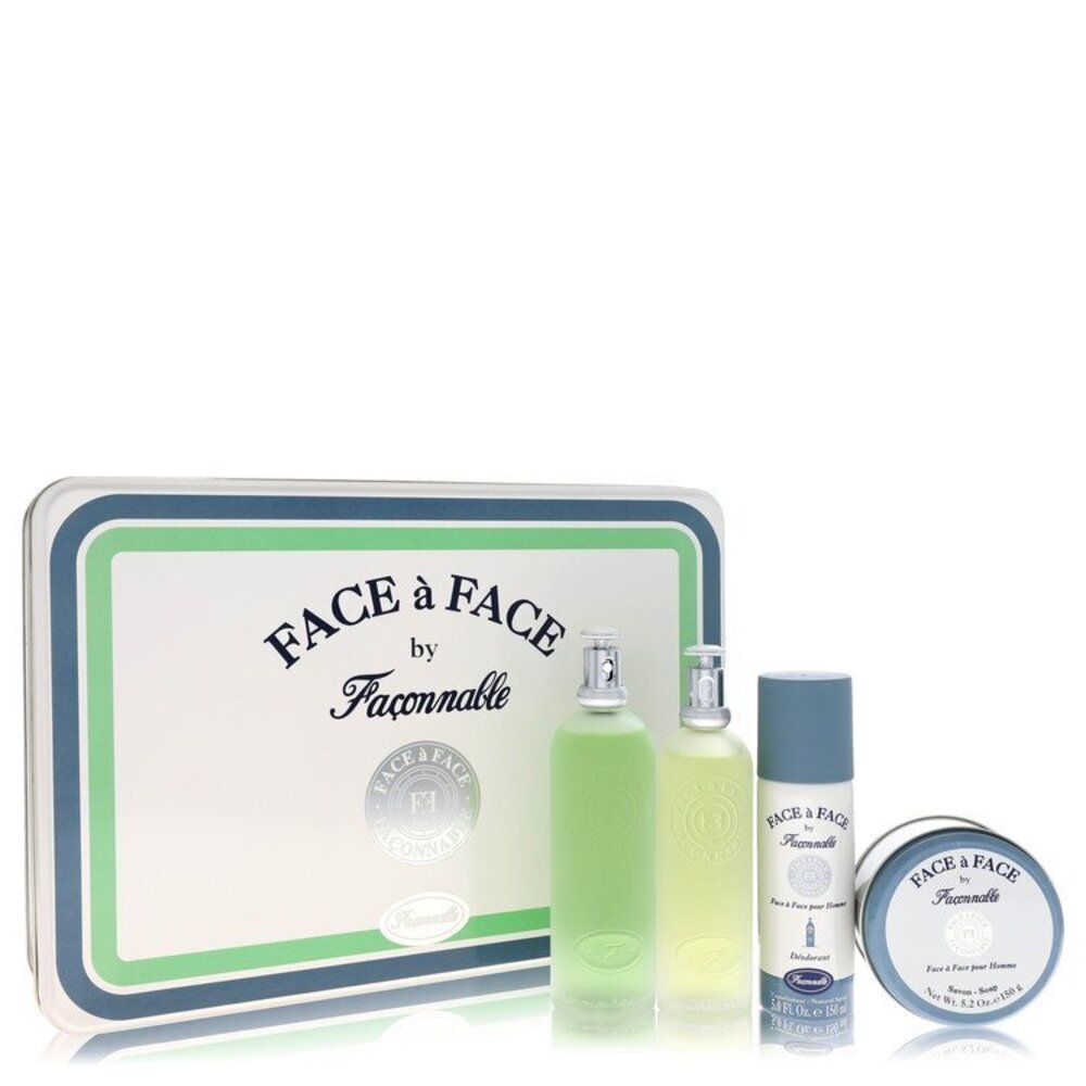 Face A Face by Faconnable Gift Set -- 5 oz Eau De Toilette Spray + 5 oz Deodoran